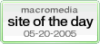 Macromedia Site of the Day